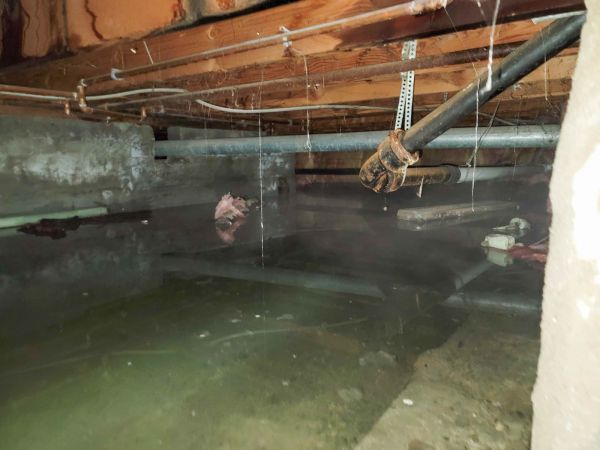 Crawl Space Water Drainage - Crawl Space Water Drainage Lake Ozark, Missouri